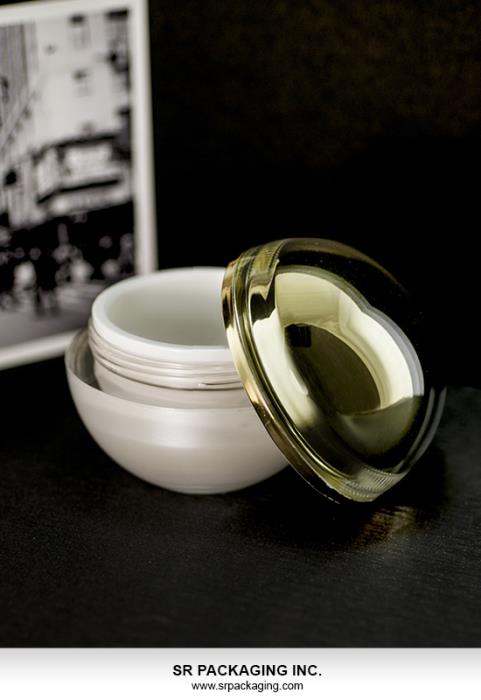 SRPs cosmetic acrylic jar: Doubling the process for added value